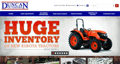 Desktop Screenshot of duncanoutdoors.com