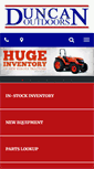 Mobile Screenshot of duncanoutdoors.com